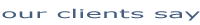 Our clients rave about our robust staff scheduling program.